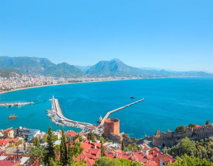 From City of Side: Alanya Tour With Lunch, Boat & Cable Car - Visiting Alanya Castle and Cave