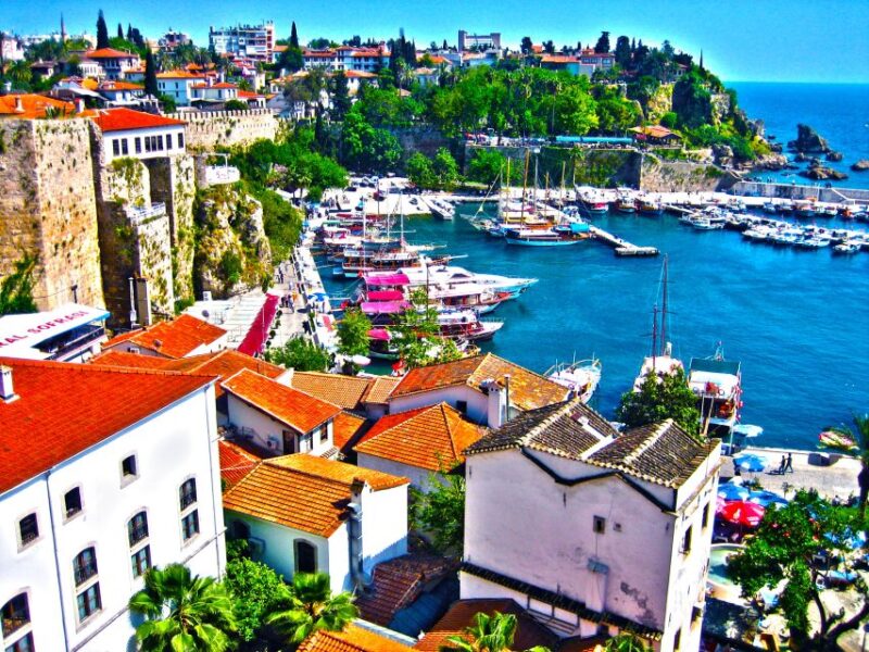From City of Side: Antalya Tour With Cable Car and Transfers - Historic Old Harbor