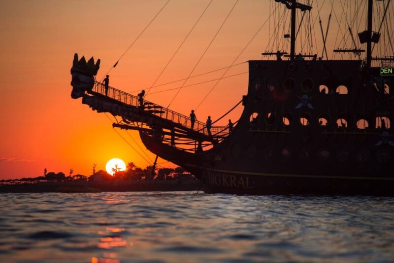 From City of Side: Big Kral Pirate Boat Trip With Lunch - Key Points
