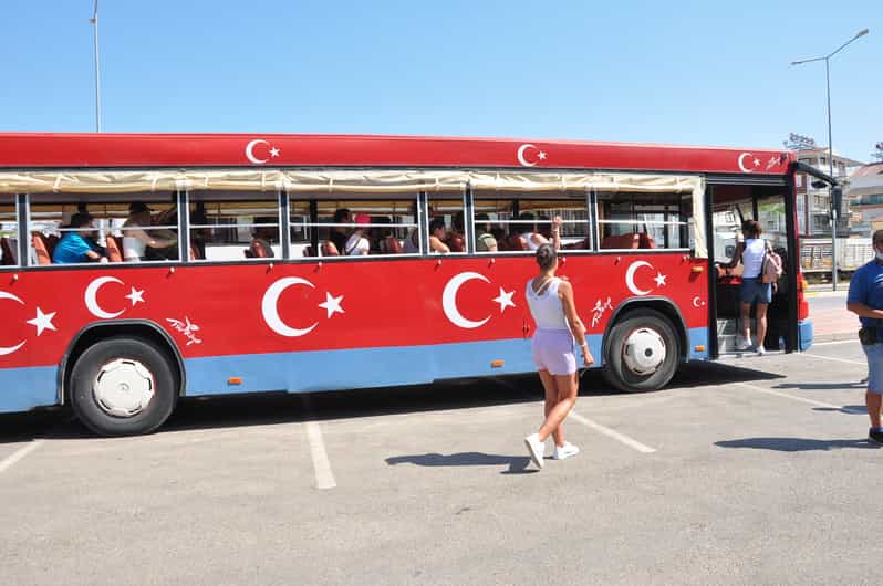 From City of Side: Cabrio Bus Safari & Boat Tour With Lunch - Transportation and Experience
