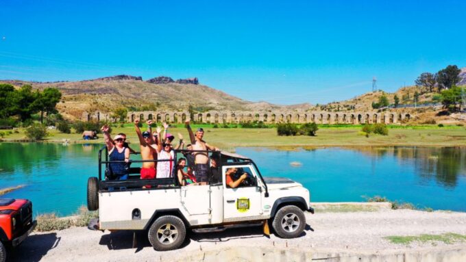 From City of Side: Jeep Safari Adventure Tour for All Ages - Swim at Green Lake and Lunch