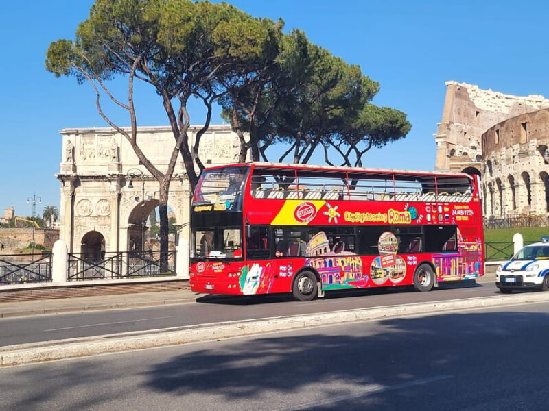 From Civitavecchia: Hop-On Hop-Off Rome Tour & Bus Transfer - Iconic Sights to Discover in Rome