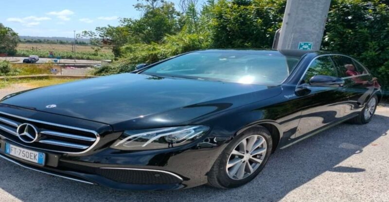 From Civitavecchia Port: Private 1-Way Transfer to Fiumicino - Vehicle and Amenities