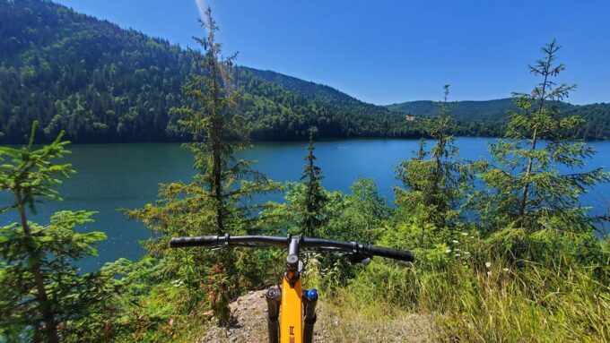 From Cluj: Mountain Bike Around Lake Dragan - The Breathtaking Lake Dragan