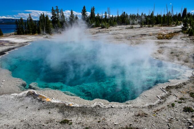 From Cody: Full-Day Yellowstone National Park Tour - Witnessing Old Faithful