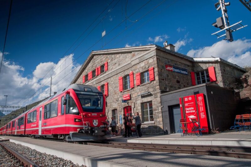 From Colico Railway Station: Bernina Train Ticket - Key Points
