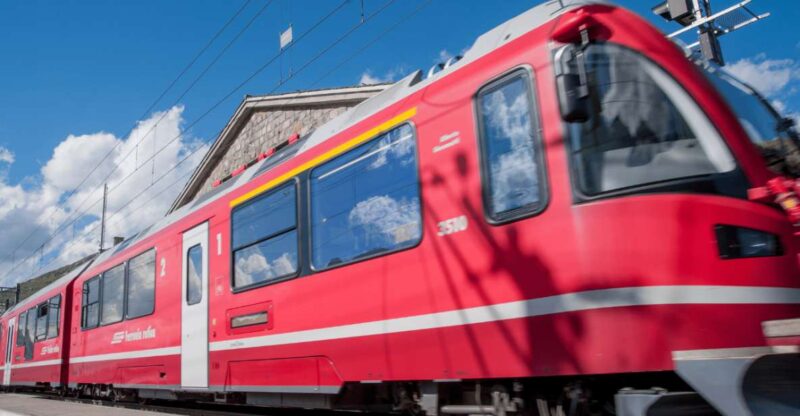 From Colico Railway Station: Bernina Train Ticket - Itinerary Overview