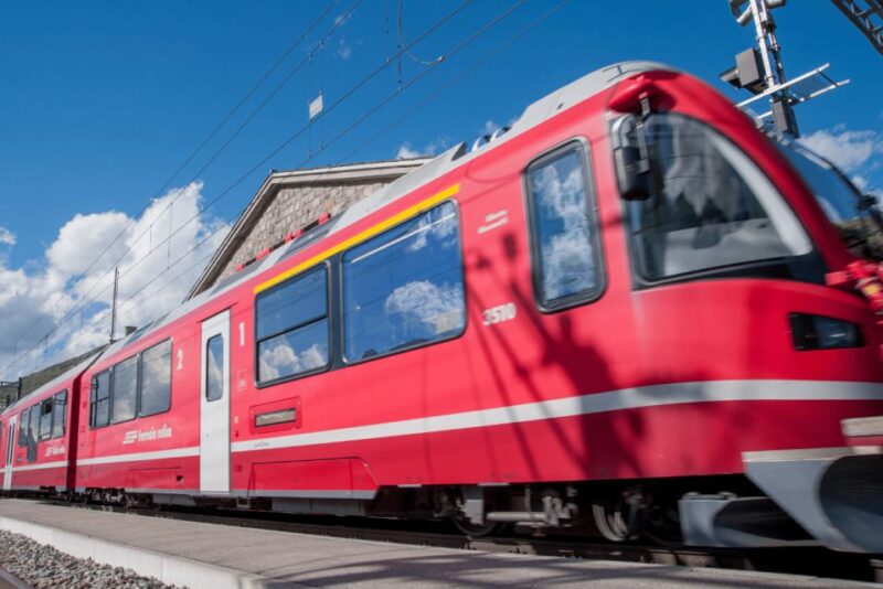 From Colico Railway Station: Bernina Train Ticket - Departure From Colico