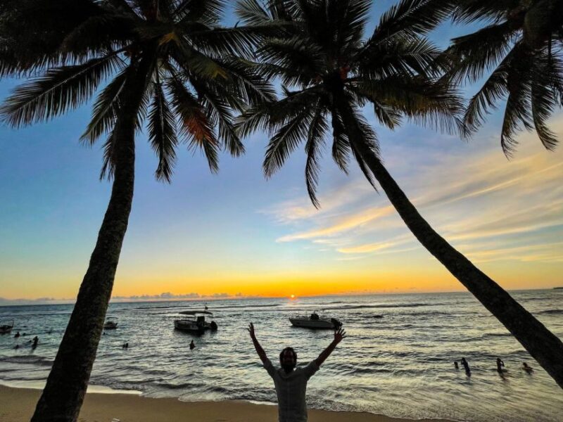 From Colombo: Bentota Day Tour and Hikkaduwa Beach Tour - Hikkaduwa Beach Relaxation