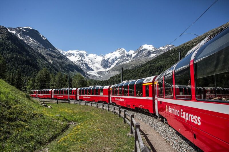 From Como: St. Moritz and Tirano Trip With Bernina Express - Scenic Train Route