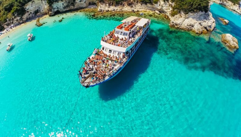 From Corfu: Day Cruise to Paxos, Antipaxos, and Blue Caves - Inclusions and Exclusions