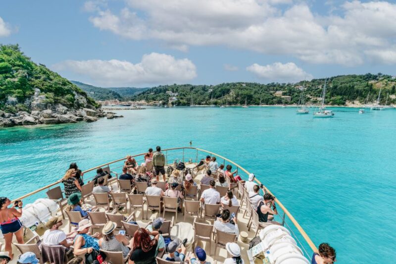 From Corfu Island: Antipaxos & Paxos Blue Caves Boat Cruise - Booking and Cancellation Policy