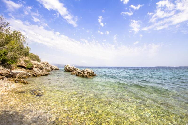 From Corfu: Private Group Transfer to Barbati Beach - Included Services