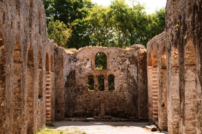 From Corfu: Sarande Day Cruise With Optional Tour to Butrint - Tour of Butrint