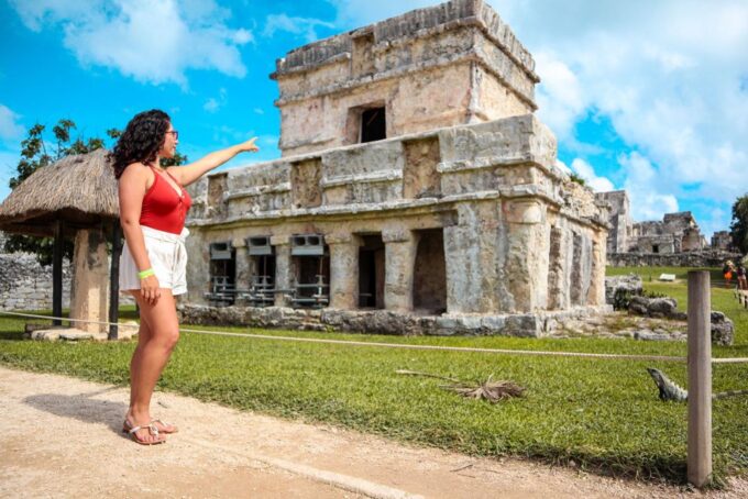 From Cozumel: Express Tour to Tulum Mayan Ruins - Meet the Guide and Ferry Ride