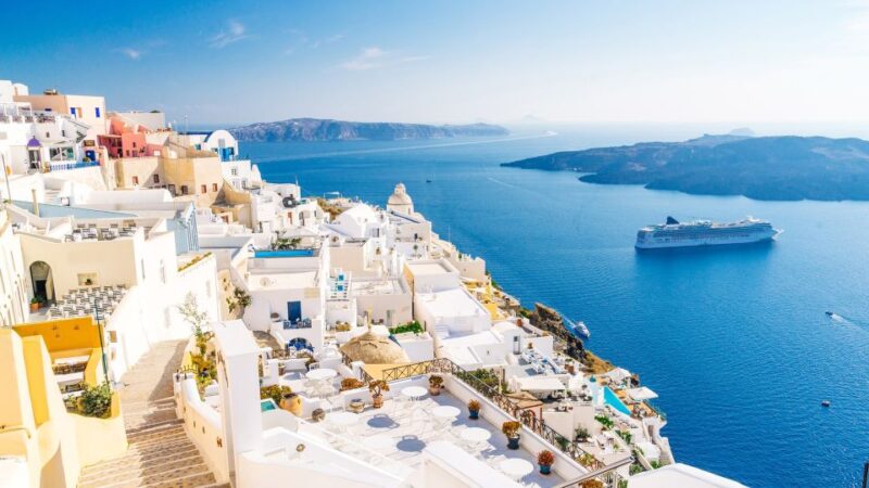 From Crete: Santorini Day Trip by Boat With Oia & Fira Visit - Itinerary Overview