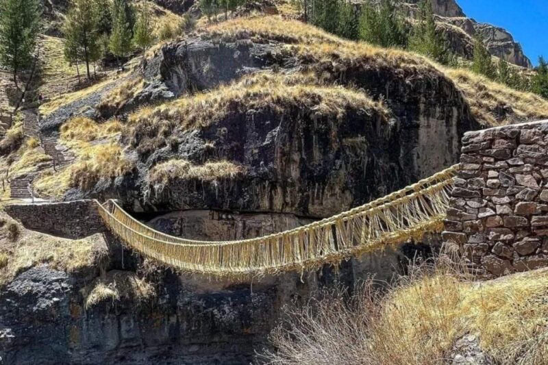 From Cusco: Inka Suspension Bridge Qeswachaca - Qeswachaka - Key Points