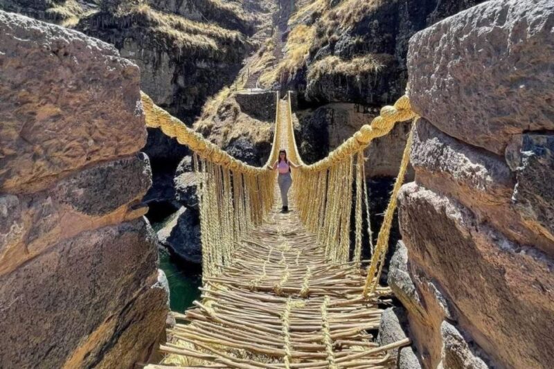 From Cusco: Inka Suspension Bridge Qeswachaca - Qeswachaka - Itinerary and Highlights