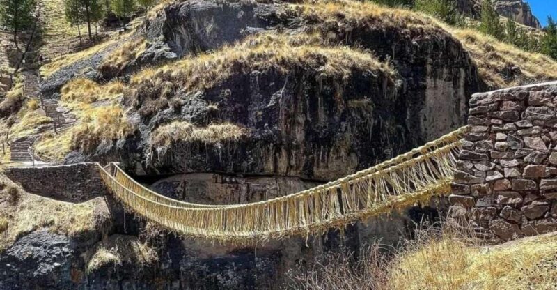 From Cusco: Inka Suspension Bridge Qeswachaca - Qeswachaka - Experience Features