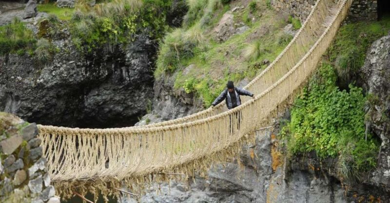 From Cusco: Qeswachaka Inca Bridge | Pabellones Volcano | - Itinerary Highlights