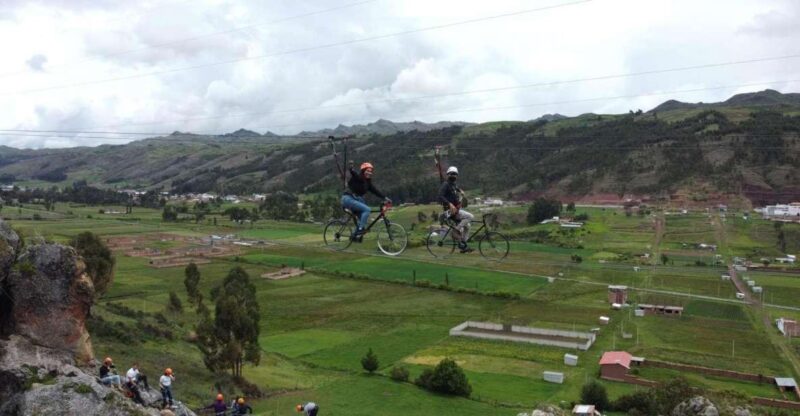 From Cusco || Skybike, Climbing and Rappel at Cachimayo - Itinerary Details