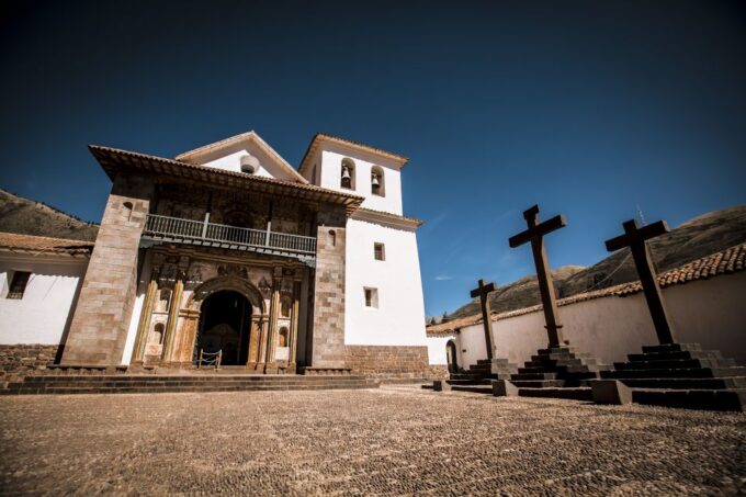 From Cusco: Tipón, Pikillacta & Andahuaylillas Private Tour - Admiring Andahuaylillas Church