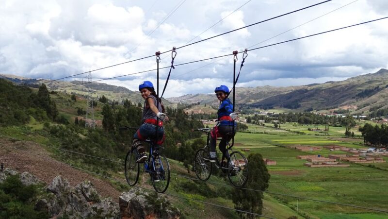 From Cusco: Via Ferrata, Bike Zipline and Rappel - Key Points