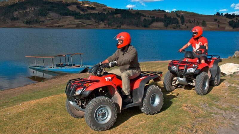 From Cusco:Atvs in the Salt Mines of Maras and Laguna Huaypo - Key Points
