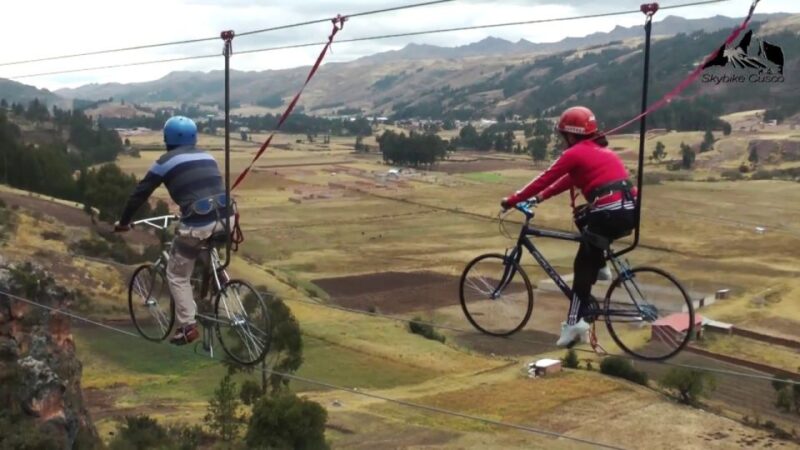 From Cuzco: Flying Bike Tour, 800m Fly and Piuray Lake - Itinerary Details
