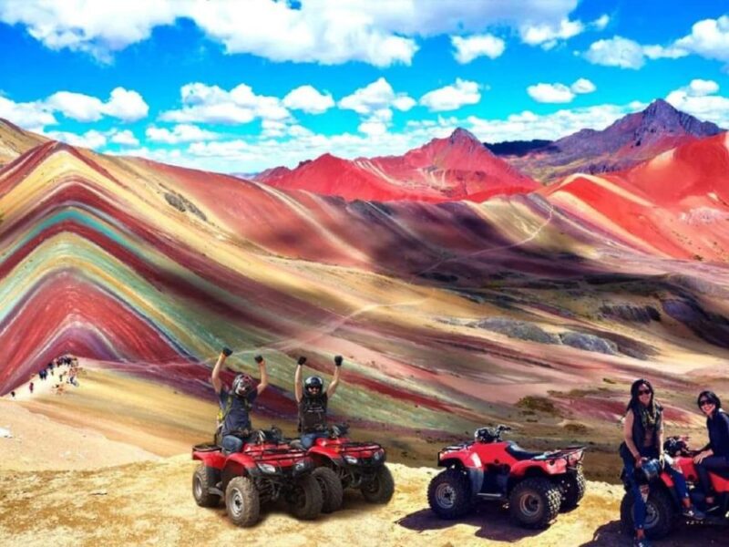 From Cuzco: Rainbow Mountain in ATV Quad Bikes + Food - Key Points