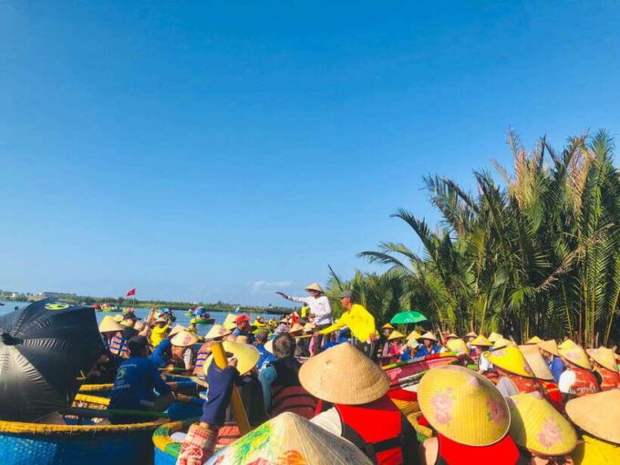 From Da Nang : Eco - Hoi An Old Town Tour & Boat Ride - Bamboo Basket Boat Ride