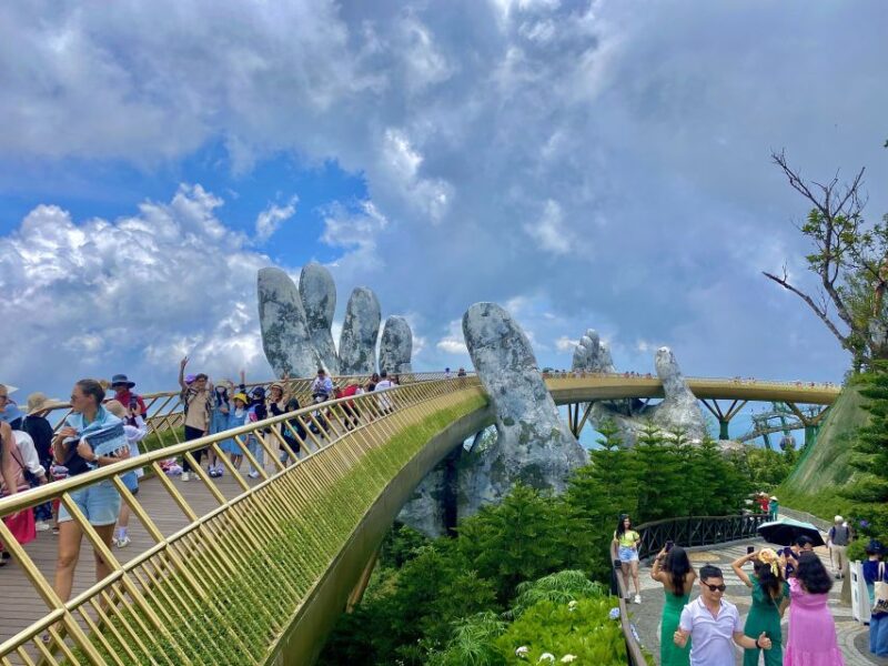 From Da Nang/Hoi An: Golden Bridge Ba Na Hills Full-Day Tour - Transportation Details