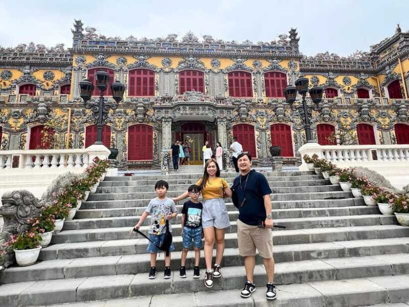 From Da Nang: Hue City Sightseeing Full Day Private Tour - Exploring Thien Mu Pagoda