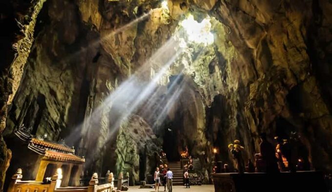 From Da Nang: Linh Ung Pagoda-Marble Mountain-Hoi an Ancient - Marble Mountains