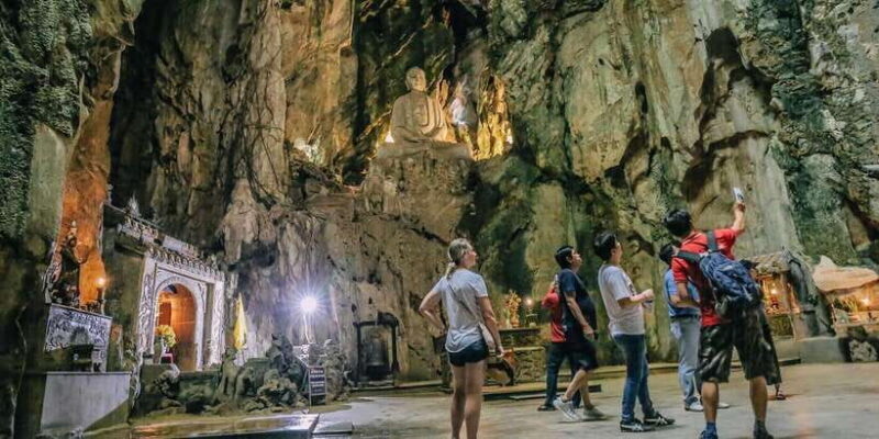 From Da Nang: Marble Mountains and Hoi An Private Tour - Exploring Marble Mountains