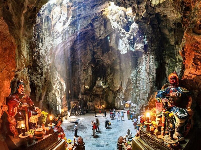 From Da Nang: Marble Moutain and Hoi An Ancient Town & Meal - Dinner in Hoi An
