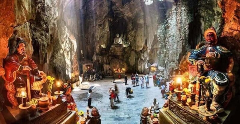 FROM DA NANG: MARBLE MOUTAINS – HOI AN CITY MORNING TOUR - Key Points
