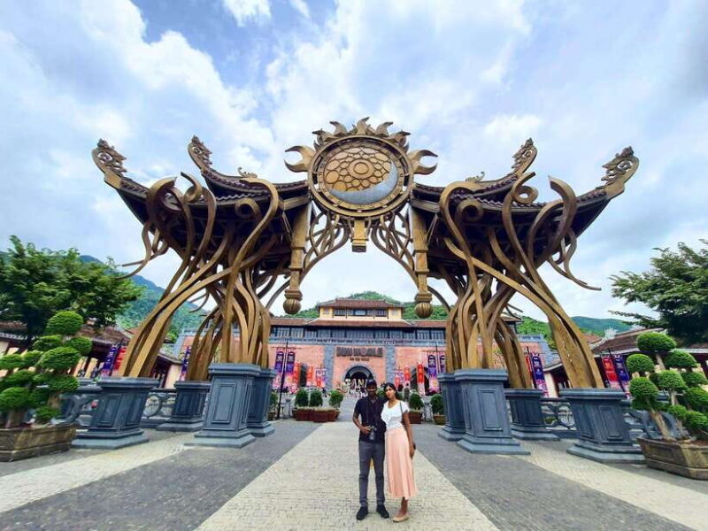 From Da Nang: Tien Sa Port to Golden Bridge by Private Tour - Marble Mountains