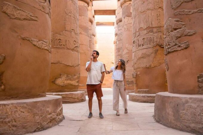 From Dahab: Luxor by Plane Guided Day Tour With Lunch - Tour Group Size and Languages