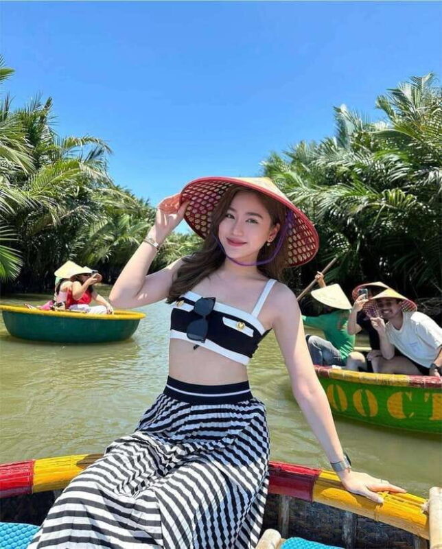 From Danang: Coconut Forest and Basket Boat Tour With Lunch - Key Points