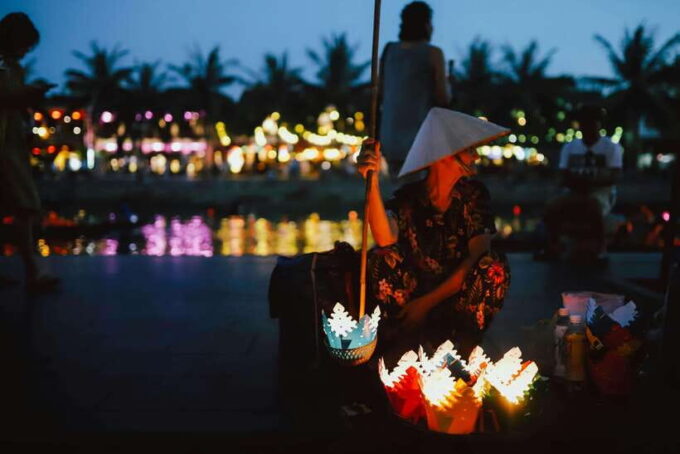 From Danang: Coconut Jungle, Hoi An City, Lantern Release - Lantern Release