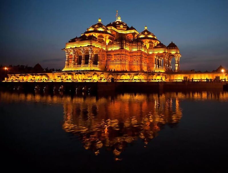 From Delhi: Akshardham Tour With Light & Water Show - Key Points