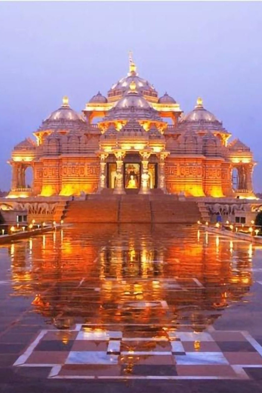From Delhi: Akshardham Tour With Light & Water Show - Itinerary and Experience