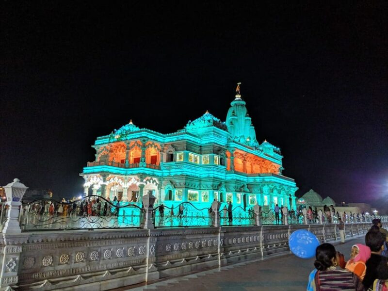From Delhi : Same Day Mathura and Vrindavan Tour With Agra - Key Points