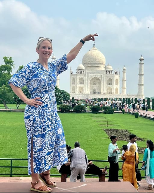 From Delhi: Taj Mahal and Elephant Care Park Day Trip - Accessibility and Language