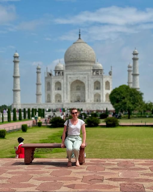 From Delhi: Taj Mahal and Elephant Care Park Day Trip - Sunrise Experience at Taj Mahal