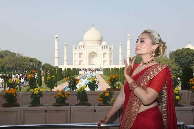 From Delhi: Taj Mahal Sunrise Tour & Elephant Conservation - Return to Delhi