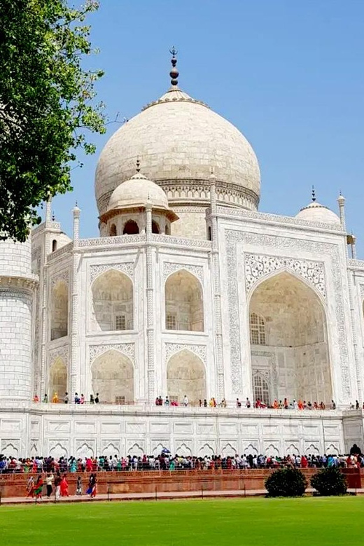 From Delhi: Taj Mahal Tour With Elephant Conservation Centre - Itinerary Details