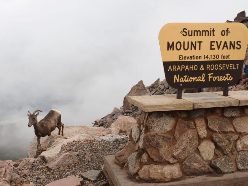 From Denver: Trip to Mount Blue Sky Summit and Glacial Lake - Historic Idaho Springs