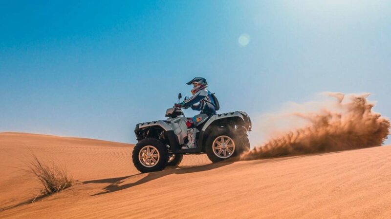 From Douz: Sahara Desert 1-Hour Quad Biking Tour - Experience Highlights
